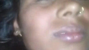 Expert riding skills displayed in village setting