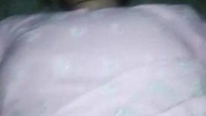 Indian aunty's tight pussy gets pleasure outdoors