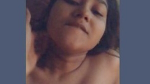 Horny girl and her BF have steamy sex in the bedroom