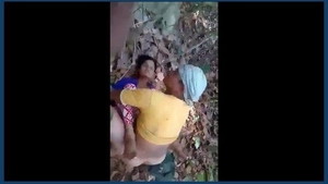 Randi gets wild in the jungle with outdoor sex