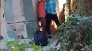 Desi college student gets fucked outdoors in amateur video