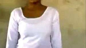 A young Indian woman enjoys a passionate encounter with her partner