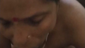 Sensual mature sucker's skills on display