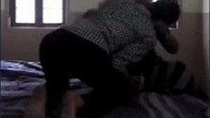 Indian super hot wife playfully fights lead to sexual encounter