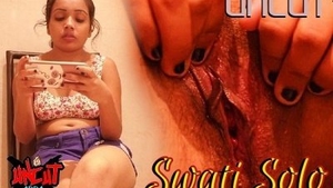 Swati's 2021 solo video on UncutAdda is a must-watch for all porn lovers