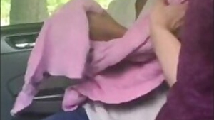 Blowjob in car is what she really seems to enjoy giving