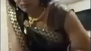 Indian shemale enjoying hardcore fucking in a hot scene