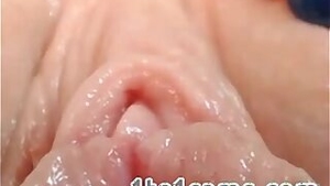 Closeup pussy and ass penetration