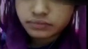 Beautiful girl flaunts her curves in seductive lingerie