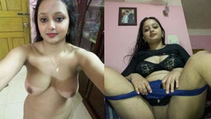 An Indian goddess flaunts her nude allure