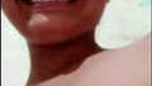 Stunning Indian beauty shares intimate moments via video call