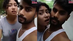 Desi couple indulges in steamy sex with a naughty twist