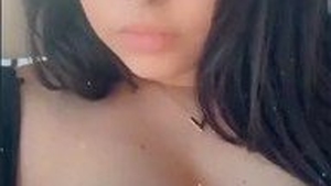 Attractive Pakistani woman with large breasts resists advances