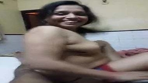 Ranchi wife's naked striptease to tease and please her husband