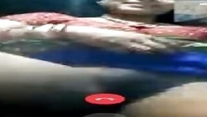 Indian Wife Showing her Pussy On Video Call