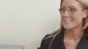 Job Interview turns to Lesbian sex
