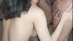 Hot Indian bride gives a blowjob and gets her face covered in cum