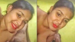 Desi bhabhi gives hubby a blowjob in HD video