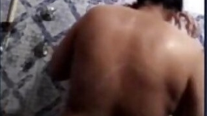 Big Boob Bhabi Bathing
