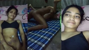 Bangladeshi village wife gets intimate with her husband in front of the camera
