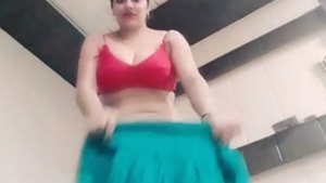 Brunette babe flaunts her curves in a sexy video