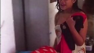 Sexy Telugu girl feeling furious after bath