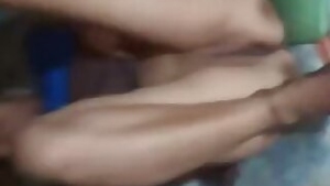 Desi village wife ducking her lover