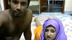 muslim indian couple Riyazeth n Rizna private Show