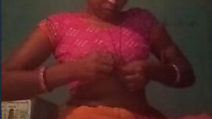 Village girl fingering and licking pussy selfie record