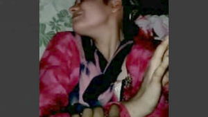 Desi couple gets intimate in front of camera