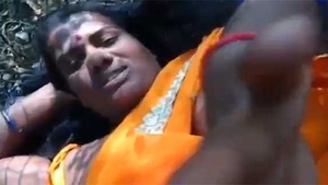 Marathi village wife gets wild in the jungle