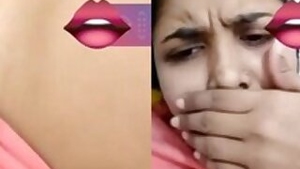 Cute Girl Showing her Boobs on Video call