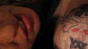 American girl gets spun around in a wild ride