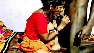 Desi couple's home sex video with Bhabhi
