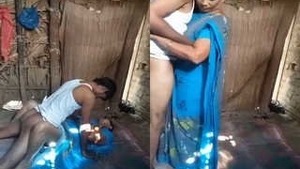 Telugu Babe Gives Blowjob and Gets Fucked