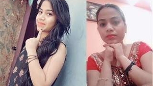 Hot Indian girl teases with camera in steamy video
