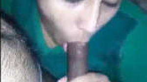 Indian wife gives a passionate blowjob and has intense sex with her husband while talking