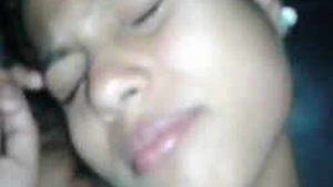 A girl is sexually penetrated in a vehicle