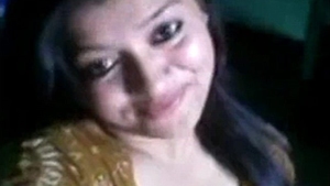 Seductive bhabi tantalizing her lover in a video