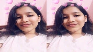 Hot Indian babe strips naked and teases the camera