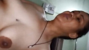 Desi maid gives sloppy blowjob