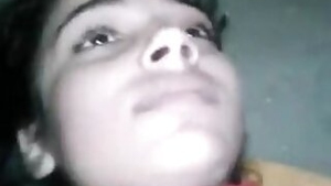 Village girl sucking and fucking herself with lover hardcore