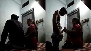 Indian wife uses a condom and has intense sex in this video