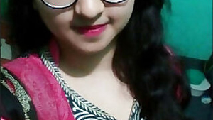 Desi indian girl fucking herself with her lover
