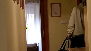 Smart dad seduces his sons GF into forbidden sex