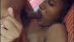Horny Indian babe gets her mouth pounded