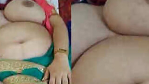 Desi MILF love sex with nice XXX boobies is felt up by her sex partner on camera