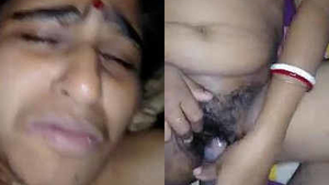 Desi wife gets anal pounding from illicit lover's big cock