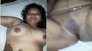 Hot Tamil wife gets her breasts and pussy fondled by her loving husband