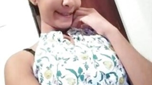Cute girl fingering